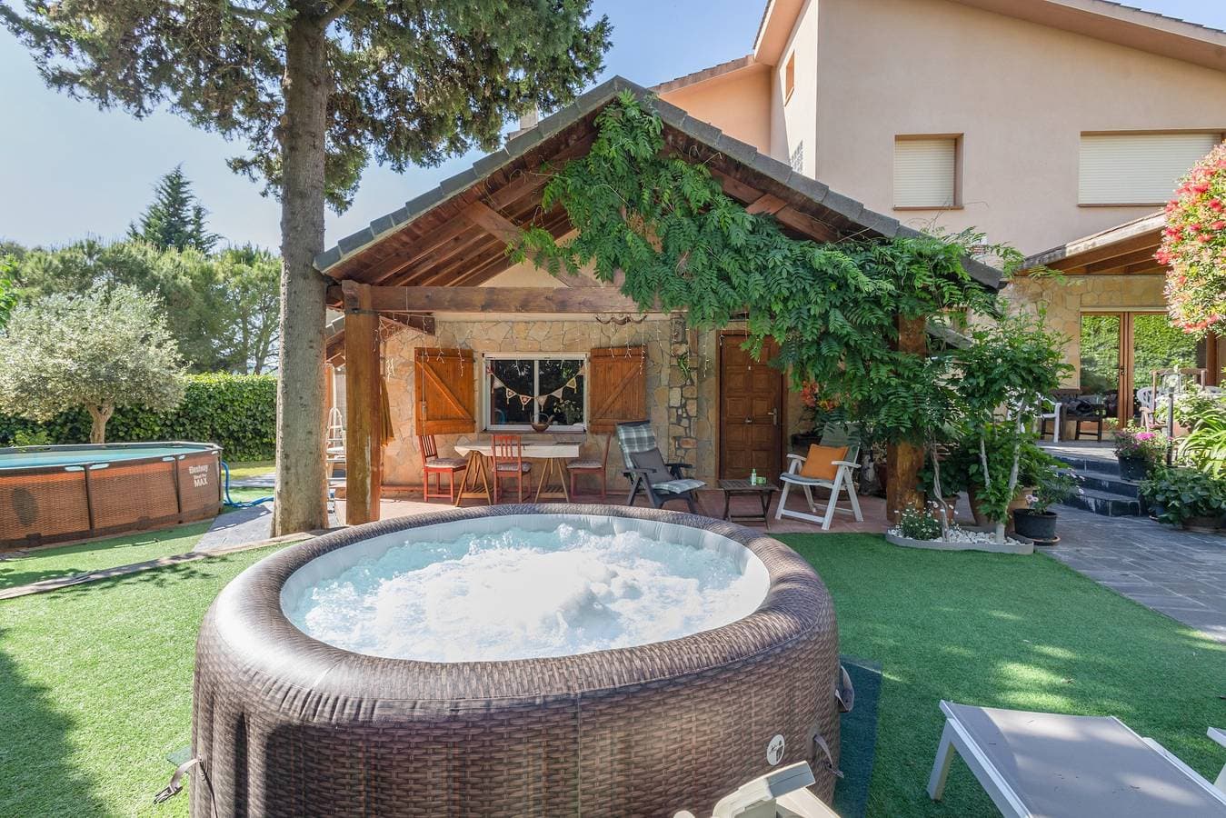 Foto 2 von 31: Ländliche Hütte 'La Casita de la Font del Bosc' mit Spa – Charmantes ganzes Landhaus