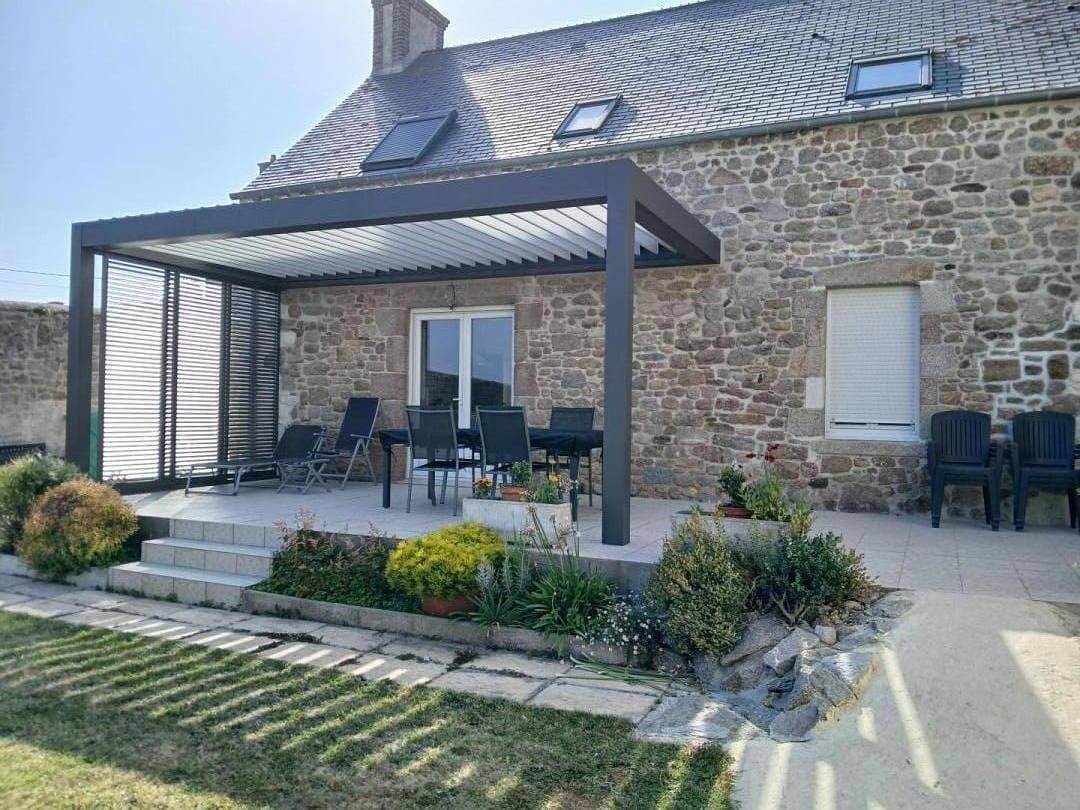 Gite am Strand mit Parkplatz, Terrasse und Garten 1
