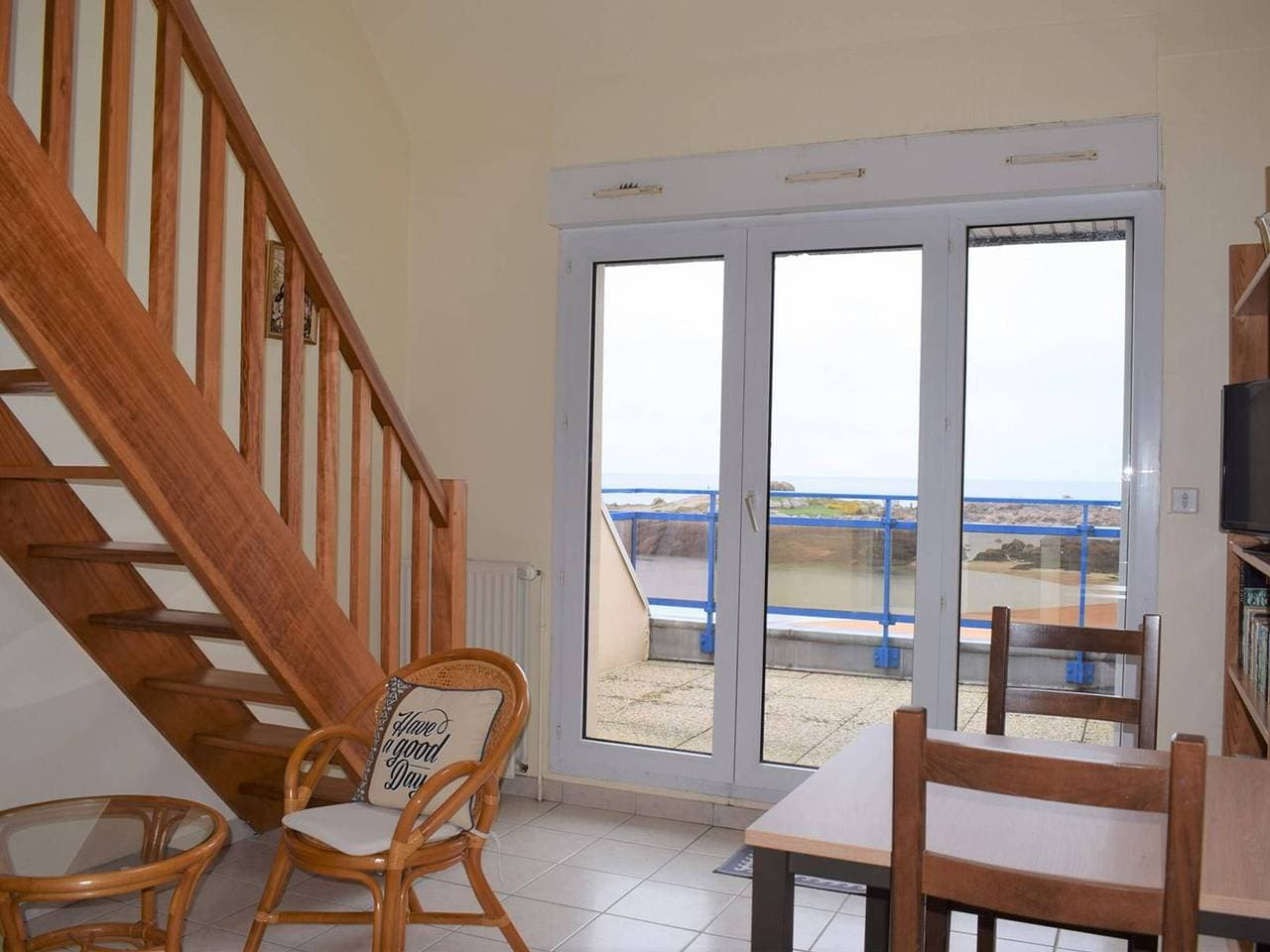 Foto 13 von 16: Meerblick-Appartement mit Terrasse in Trégastel mit Parkplatz