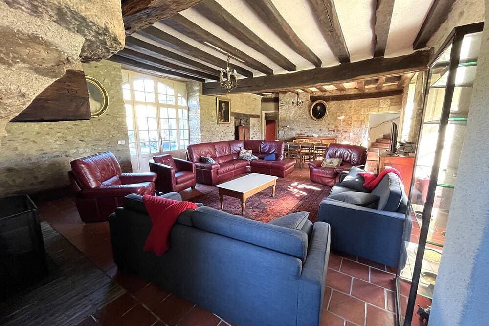 Foto 11 von 30: Das Herrenhaus Beauregard, authentisches Herrenhaus aus dem 15. Jahrhundert aus Anjou: 10 Schlafzimmer und Swimmingpool