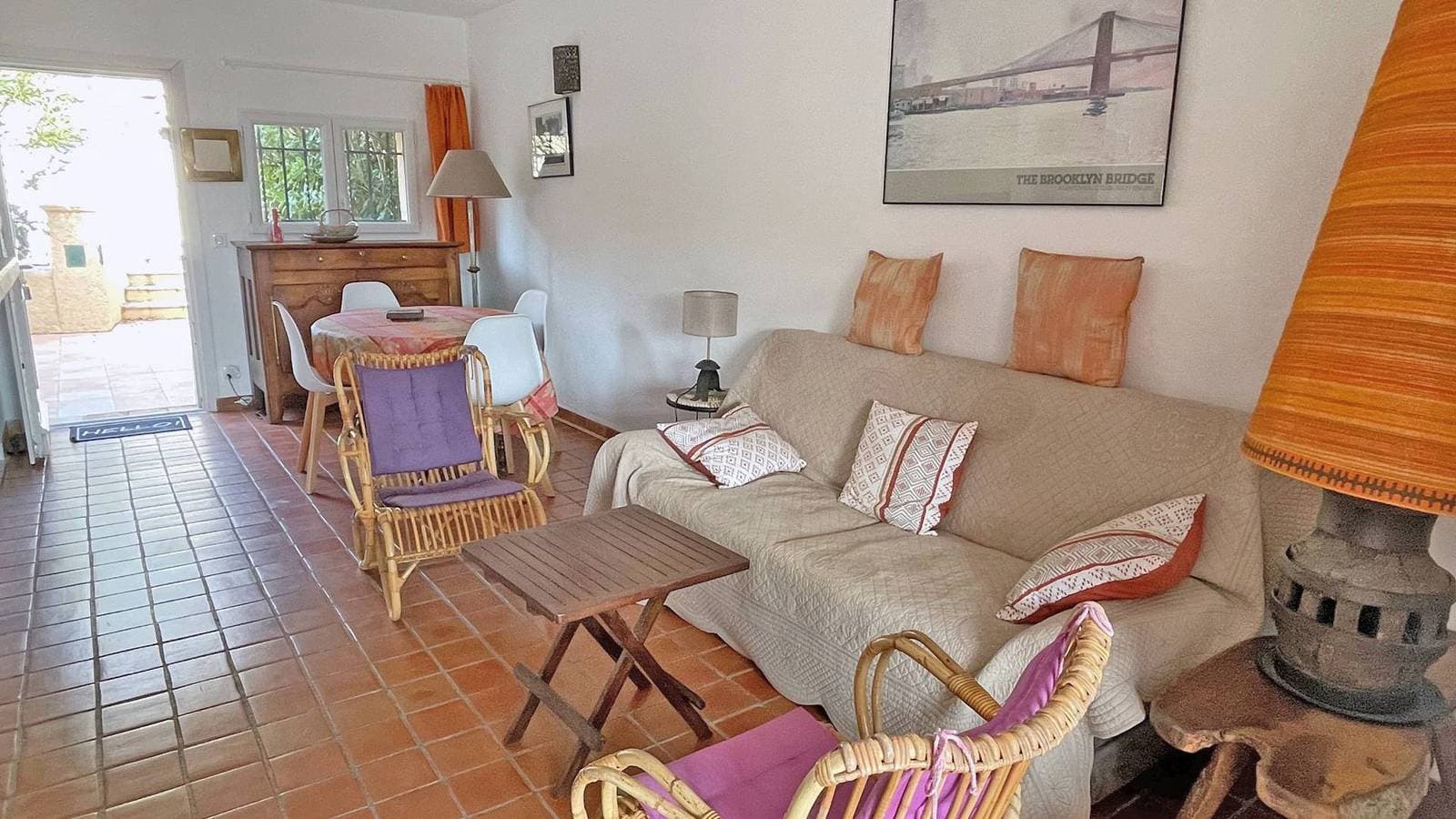 Foto 5 von 11: Haus für 4 Personen - Meerblick - Schwimmbad - Klimaanlage - WiFi - Strandnähe - Sainte Maxime