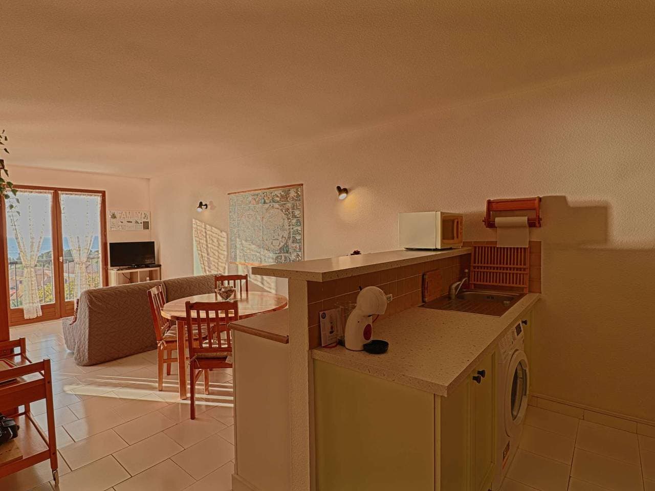 Foto 7 von 14: 2-Zimmer Wohnung - Pool, Tennis, Parkplatz - 4 Betten