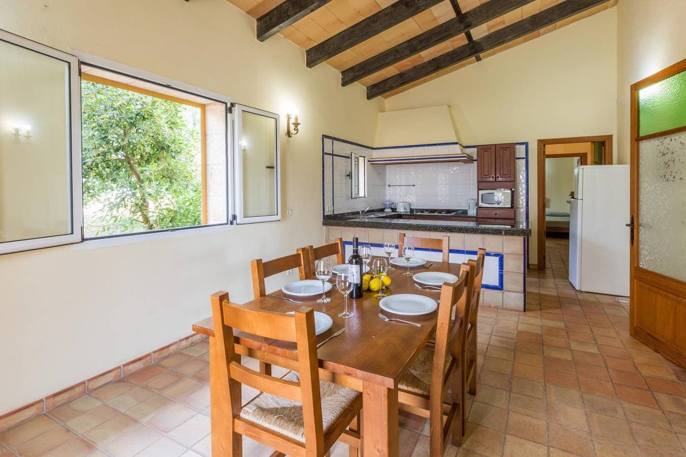 Foto 12 von 20: Sa Cunia - Ferienhaus mit privaten Pool in Campos. WiFi gratis