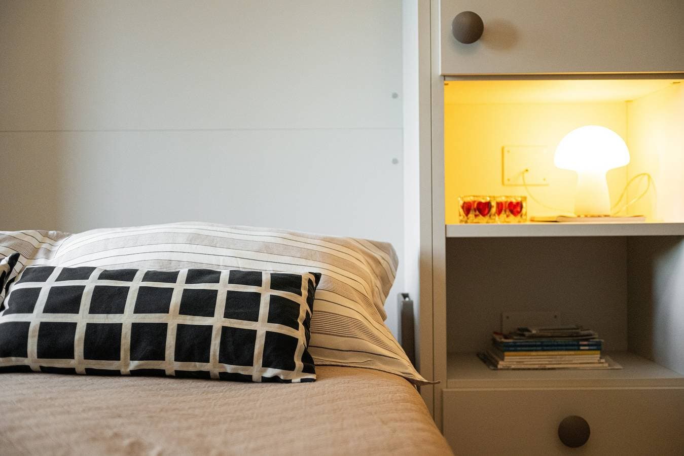 Foto 4 von 23: Zimmer 'Luxi Noa Studio' mit gemeinsamer Terrasse, WLAN und Klimaanlage