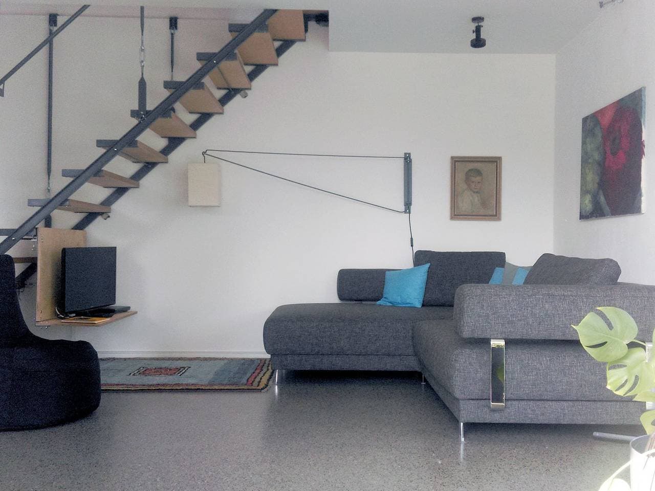 Foto 12 von 21: Ferienwohnung Am Landesteg - Maisonette mit 2 Balkonen exklusiv und am See