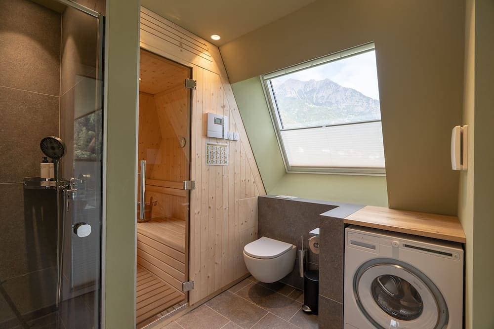 Foto 12 von 30: Traumhaftes Panorama und Wohlfühl-Wellness im Penthouse St.Helena in Partschins.