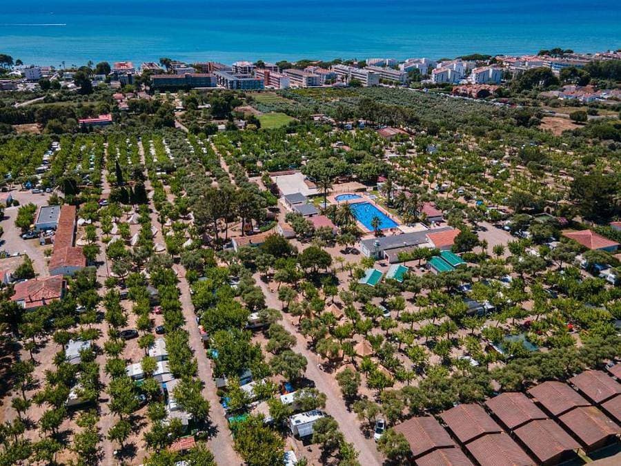 Foto 4 von 28: Camping Cambrils Caban - Zelt 3 personen - Glamping Rafal 1/3 pers
