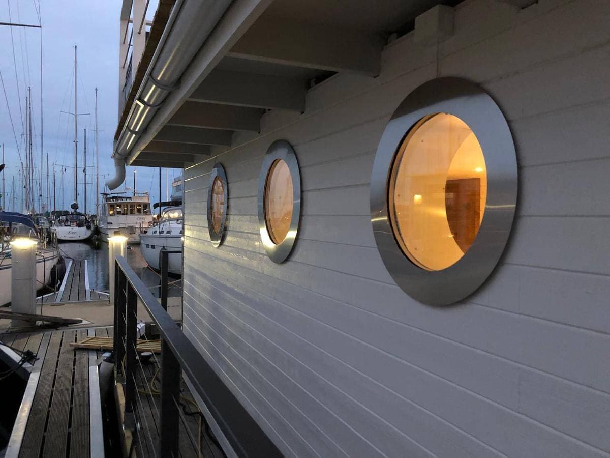 House boat in Karlskrona city center 1