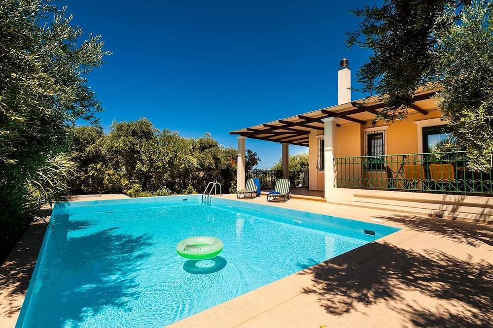 Privater Pool ★ Meerblick ★ Wifi ★ Strand in 1km ★ 3 Schlafzimmer 1