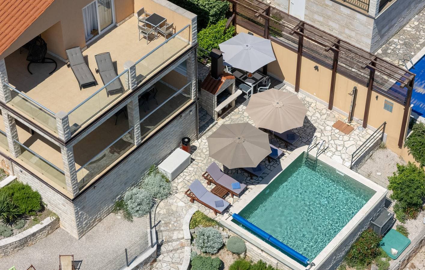 Foto 6 von 40: Urlaub am Meer: Geräumiges Apartment mit 1 Schlafzimmer, Pool und atemberaubender Aussicht