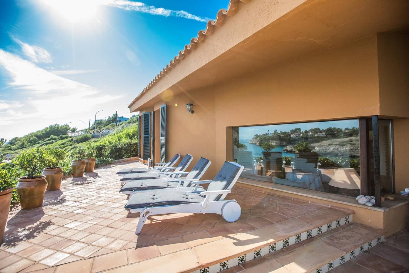 Foto 7 von 24: Es Mirador - Ferienhaus mit Meerblick in Cala Mandia. WiFi gratis