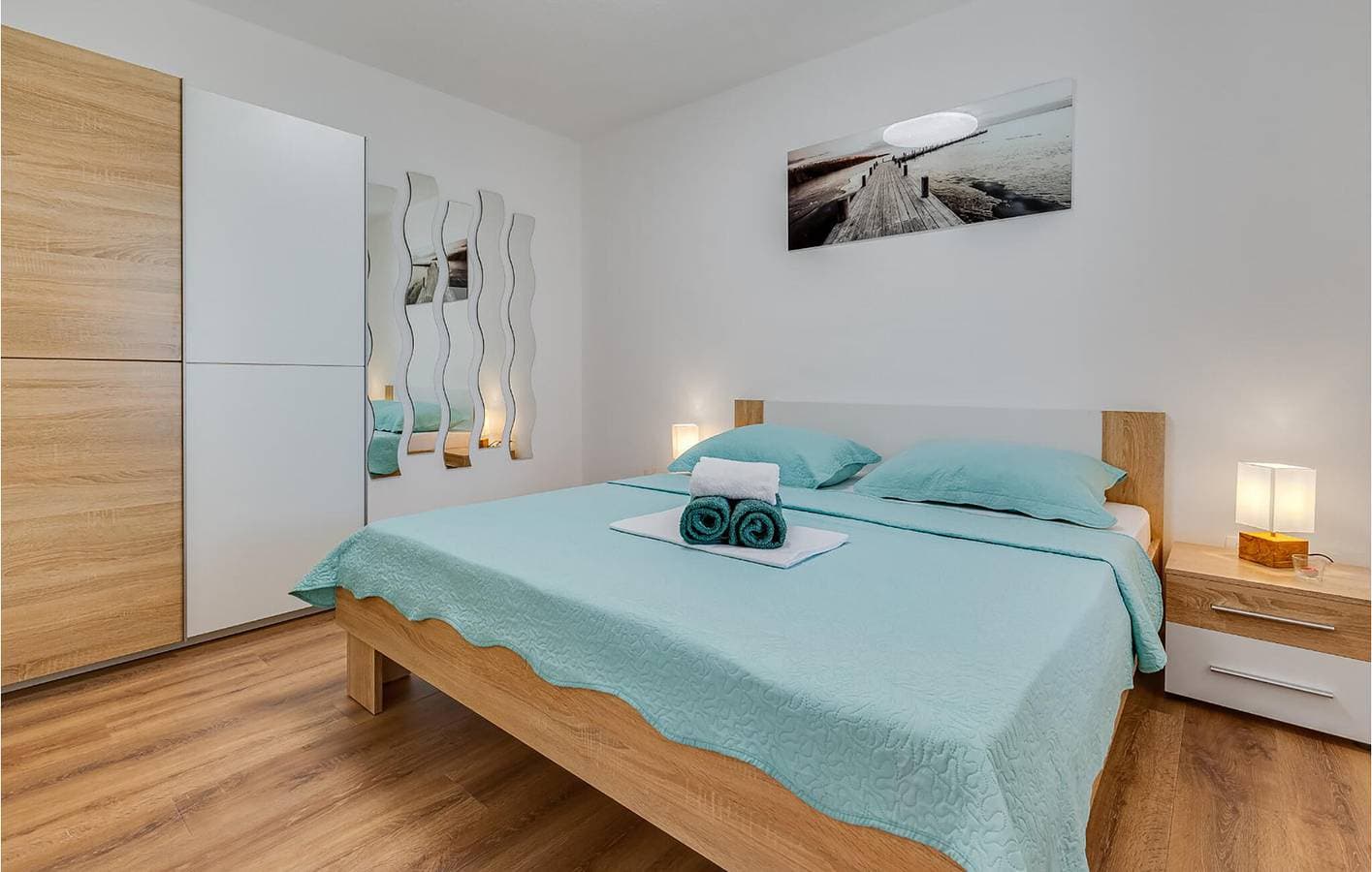 Foto 9 von 33: Gemütliche Ferienwohnung mit Pool, WLAN und Garage, 2 km vom Strand entfernt