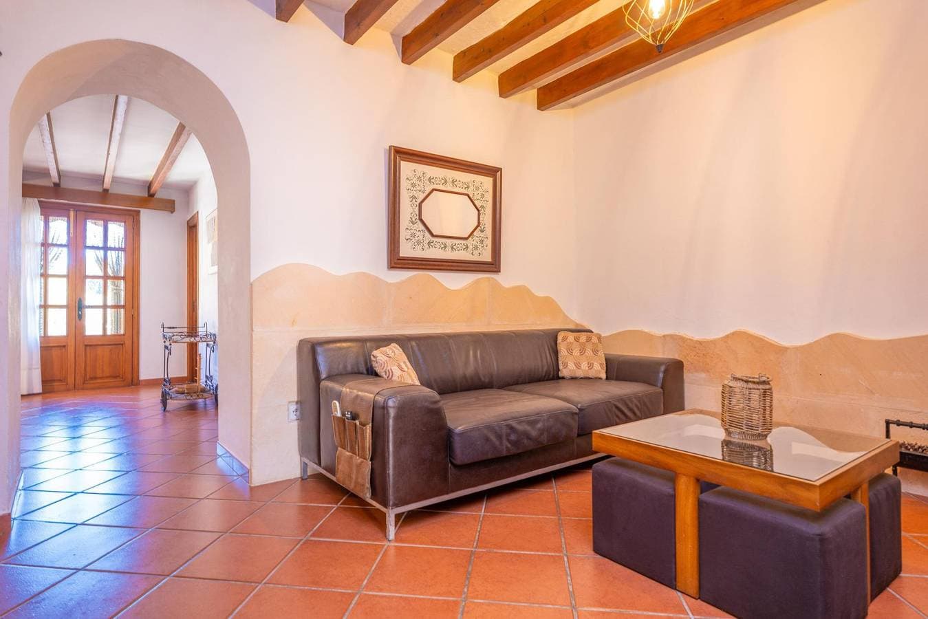 Foto 11 von 36: Es Raco - Ferienhaus mit privaten Pool in Caimari. WiFi gratis