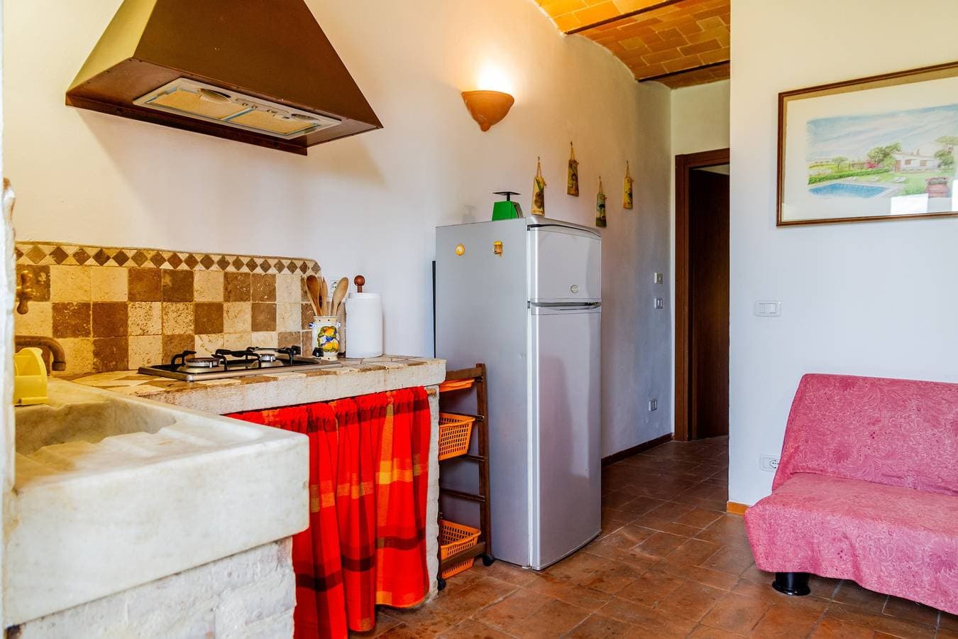 Foto 9 von 26: Bauernhaus 'Le Gerlette - Il Granaio' mit Gemeinschaftspool, WLAN und Klimaanlage