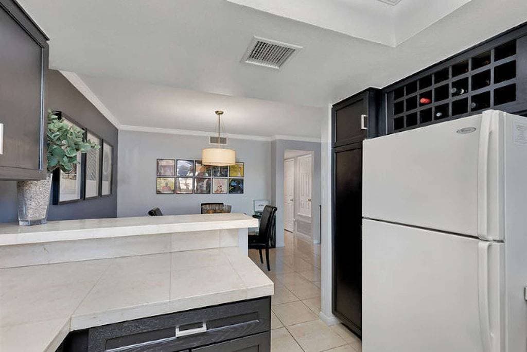 Foto 11 von 40: Diese 60 m² große Unterkunft mit 1 Schlafzimmer und 1 Bad befindet sich in Palm Springs.
