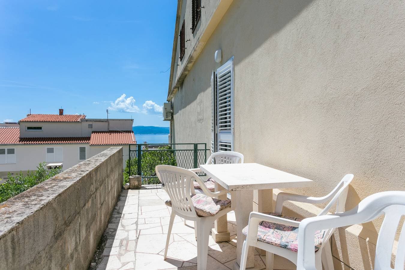 1-Zimmer-Ferienwohnung mit Balkon und Meerblick Brela, Makarska A-18356-a 1