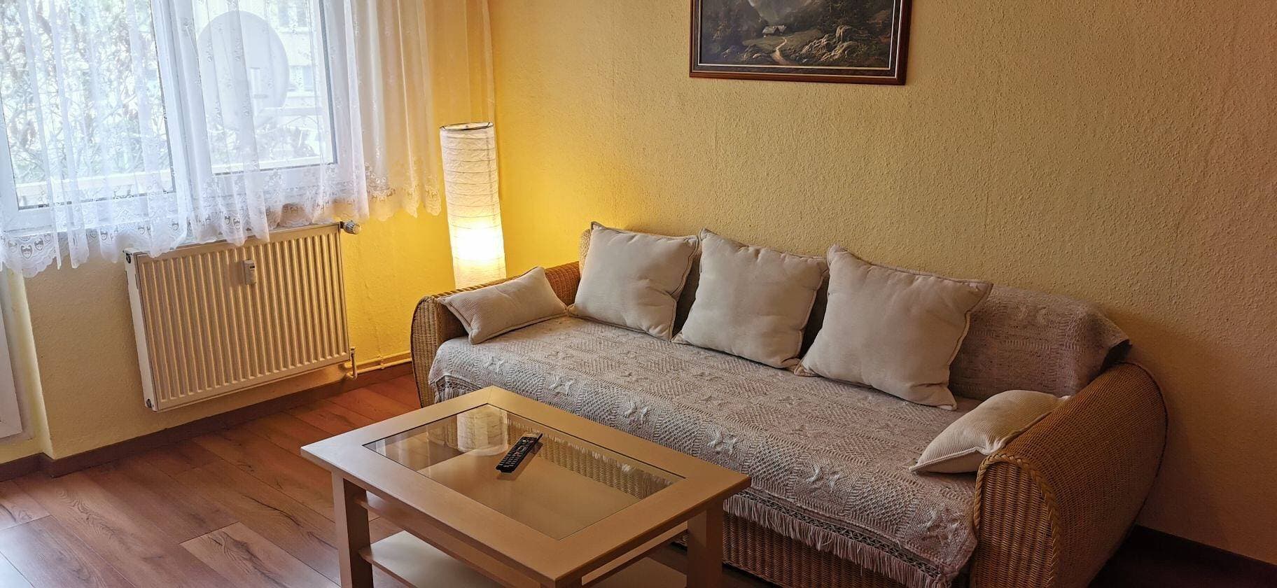 Foto 11 von 12: Ferienwohnung 'Mücheln 2' mit Balkon und Wi-Fi