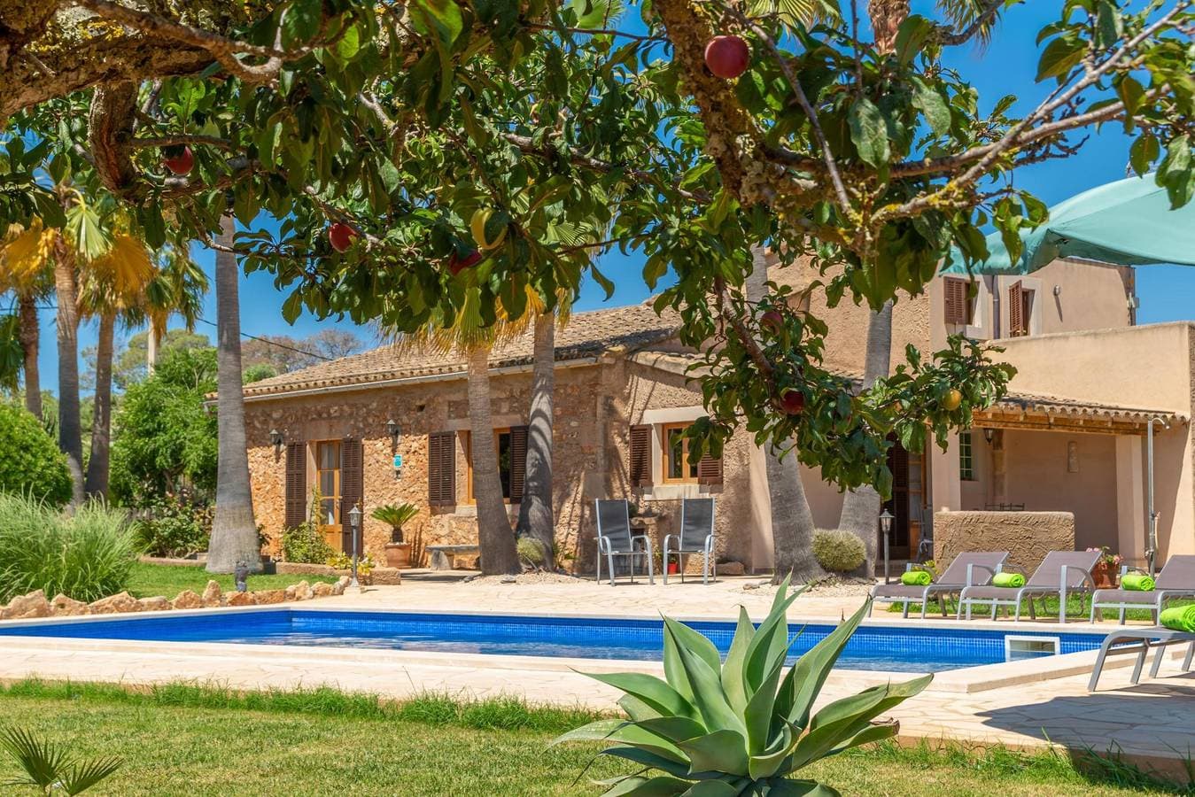 Foto 6 von 38: Es Coco De Sa Mola - Ferienhaus mit privaten Pool in S'Alqueria Blanca (Santanyí). WiFi gratis