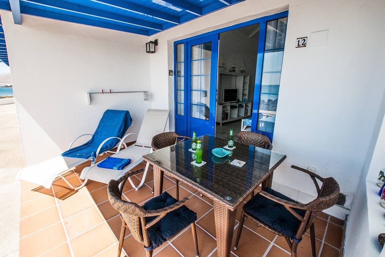Foto 13 von 21: Ferienwohnung für 4 Personen mit Terrasse