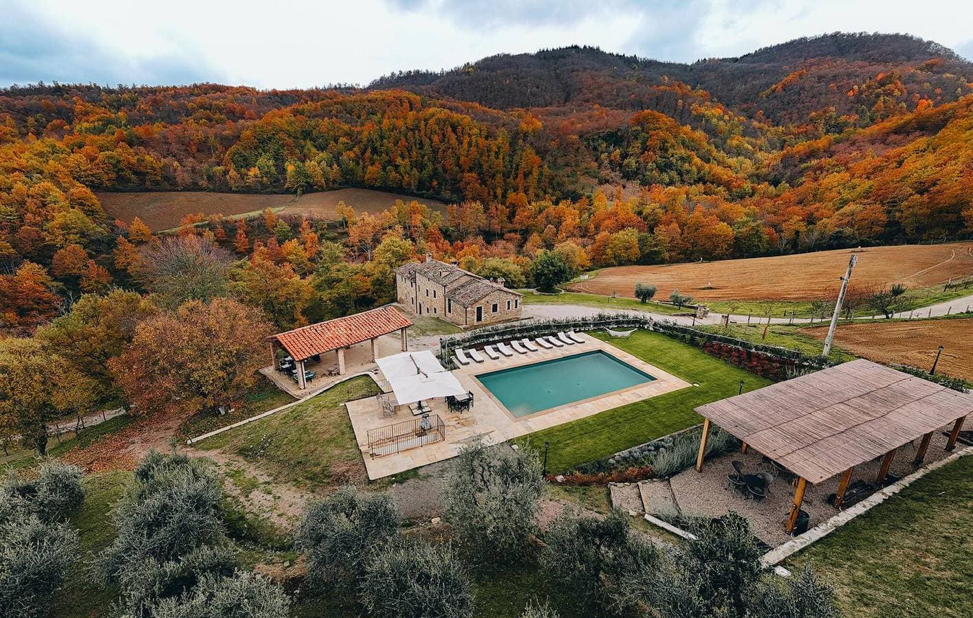 Foto 10 von 37: Gemütliche 315 m² große Wohnung mit Pool und Garten, 1 km vom Tiber entfernt