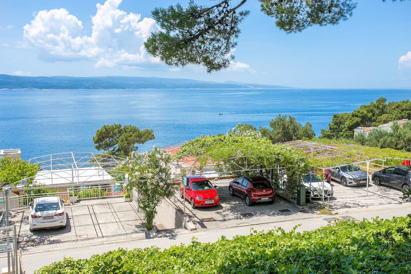 Foto 13 von 30: 1-Zimmer-Ferienwohnung mit Balkon und Meerblick Brela, Makarska A-18356-a