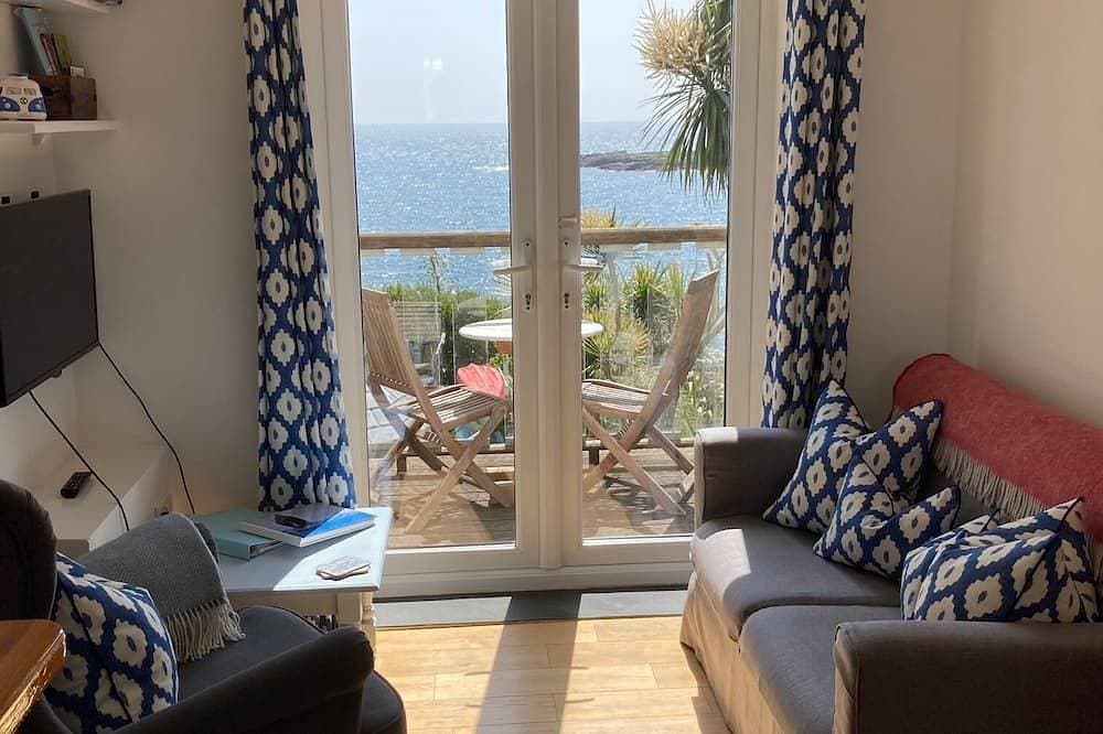 Foto 4 von 24: Luxus Ferienwohnung mit Meeresausblick in Rosamunde Pilcherland