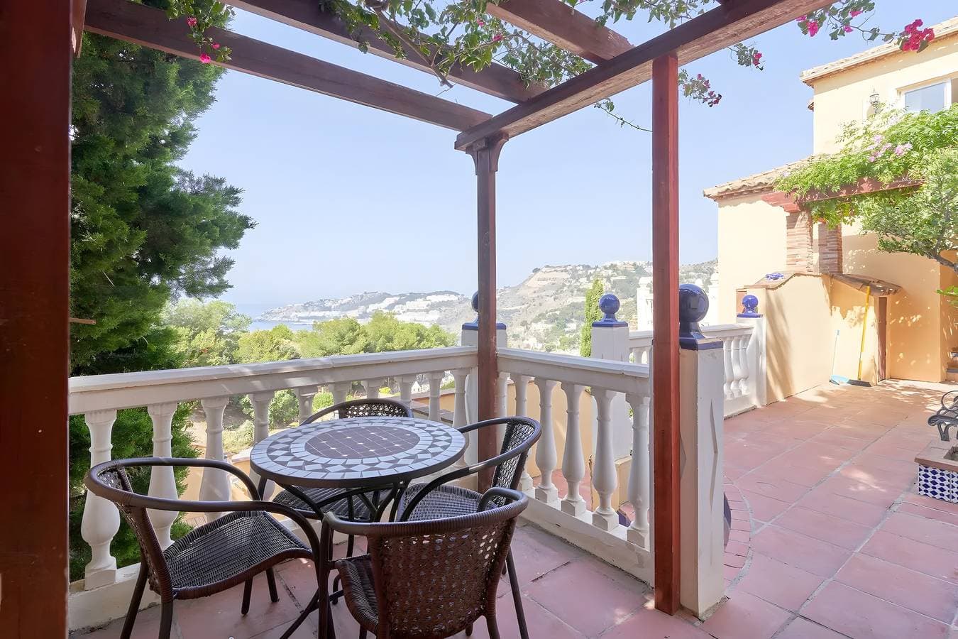 Foto 9 von 39: Villa "Estrella" mit Meerblick, auf dem Lande mit privatem Pool und für Familien