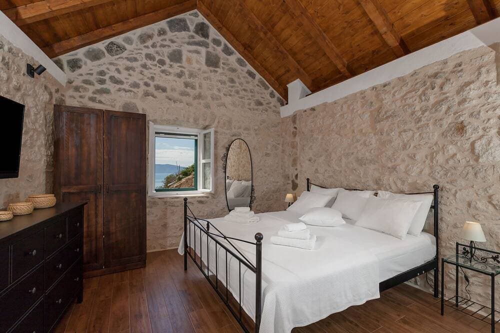 Foto 6 von 30: Gemütliches Ferienhaus mit beheiztem Pool,Terrasse,Meerblick,ruhige Lage, WiFi,