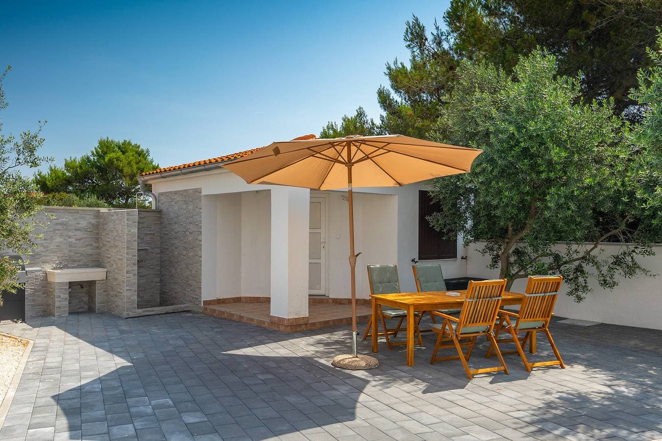 Foto 6 von 35: Ferienwohnung für 2 Personen mit Pool