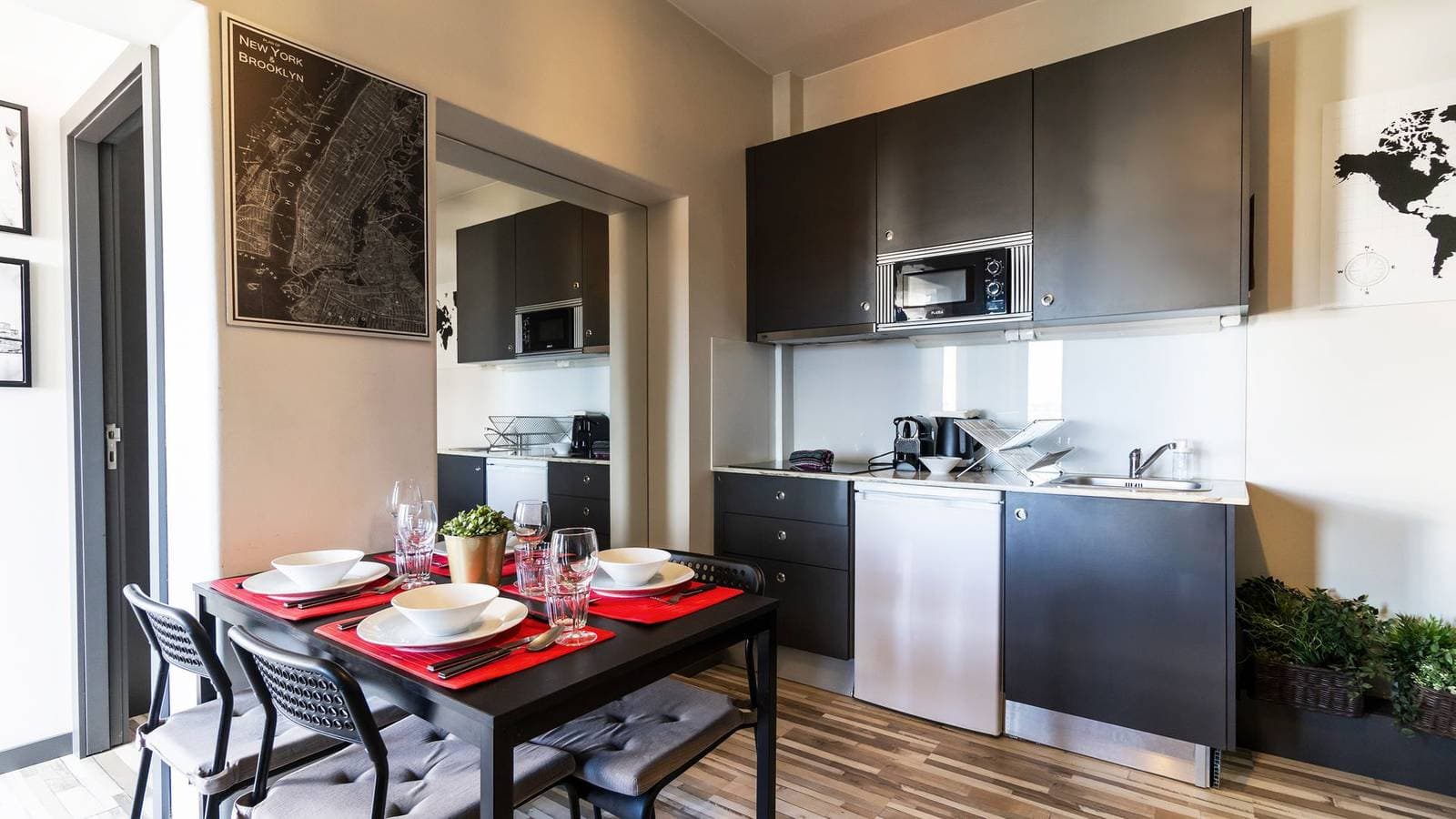 Foto 3 von 22: Ferienwohnung für 4 Personen mit Balkon