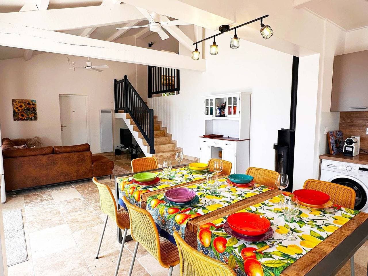 Foto 13 von 33: Tolles Ferienhaus für Familien mit Meerblick und Schwimm Spa, 5 Min. zum Strand