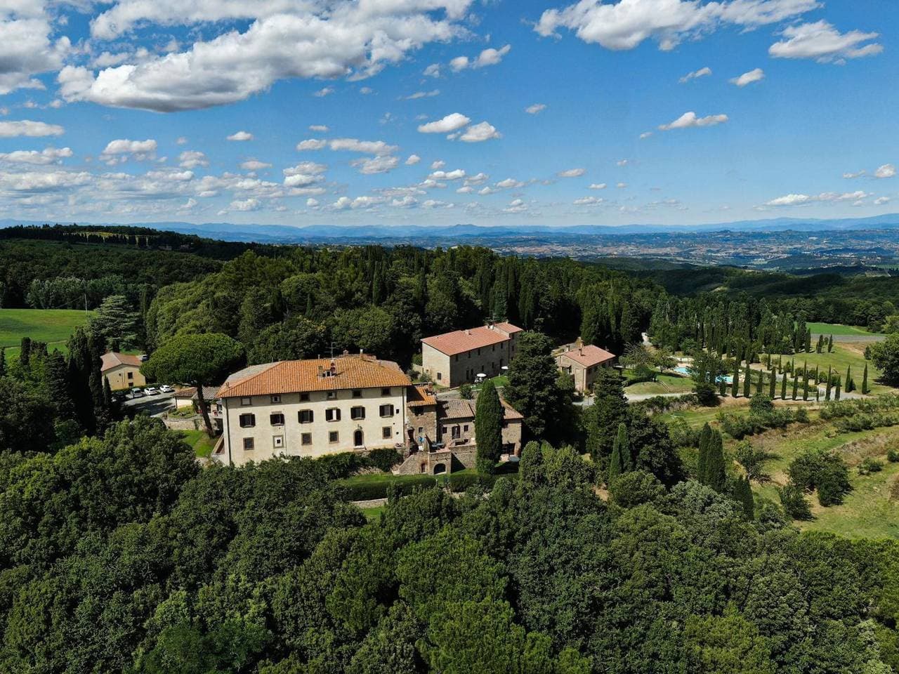Foto 2 von 24: Coppo – Apartment mit Pool und Blick auf die toskanischen Hügel