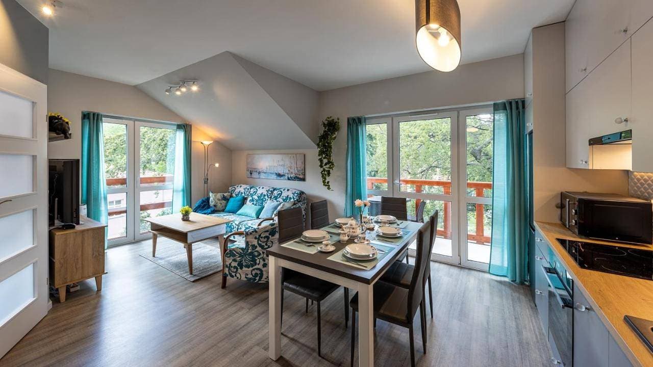 Foto 10 von 88: Ferienwohnung für 5 Personen mit Ausblick
