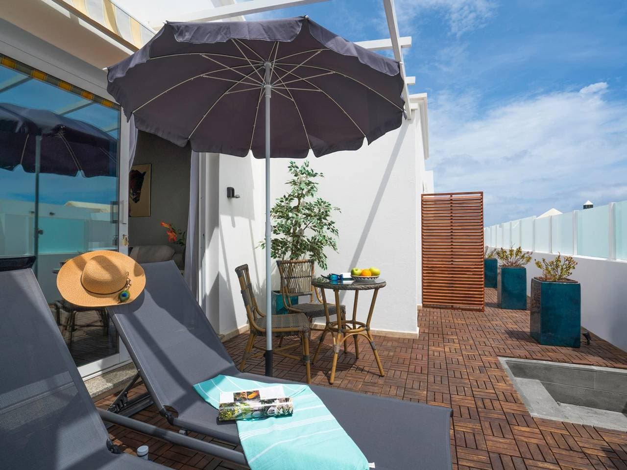 Foto 9 von 13: Luxus-Bungalow in Charco del Palo mit Pool, WLAN, Klimaanlage und Parkplatz