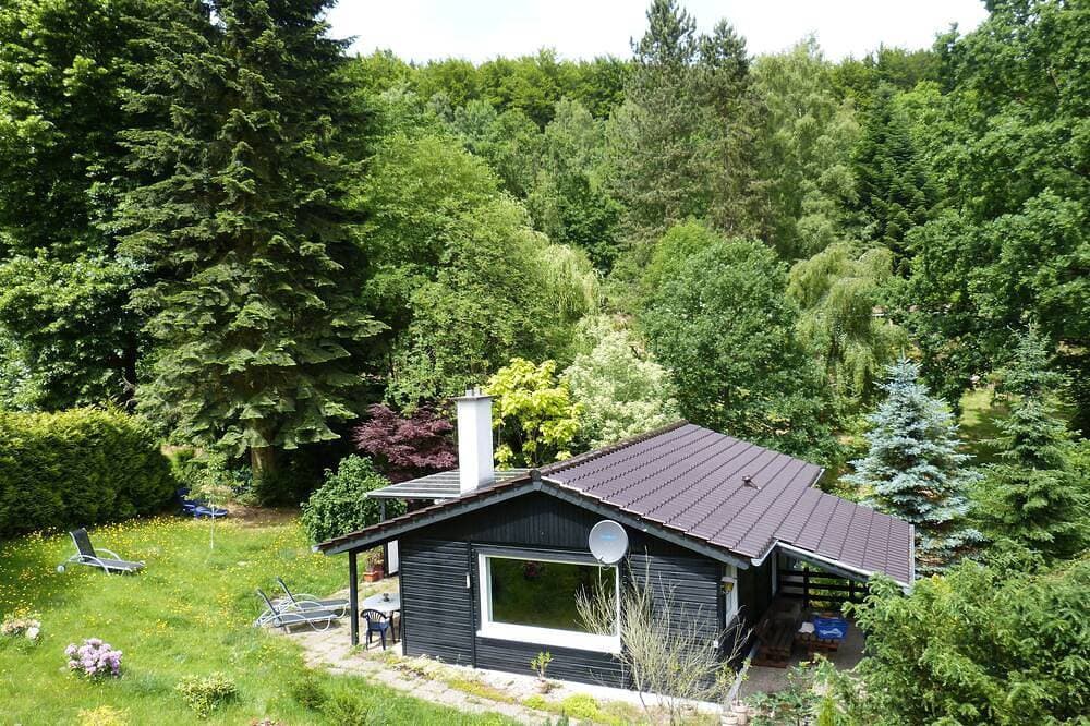 Holzbungalow im Naturpark Reinhardswald mit 1.000m² Grundstück - nähe Kassel 1