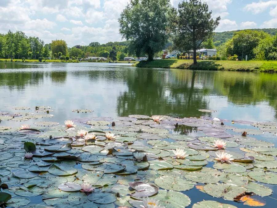 Foto 5 von 38: Flower Camping des 2 Rivières - Safarizelt 2 personen - Campanna Bord D'Étang