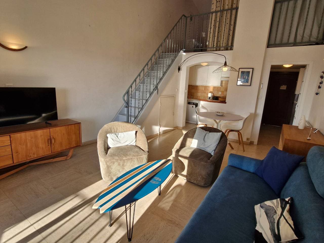 Foto 10 von 24: Apartment mit Mezzanine und Pool, Haustiere erlaubt, privater Parkplatz in Sainte-Maxime