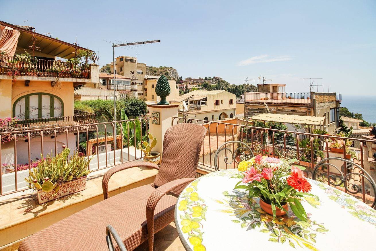 Foto 10 von 19: Ferienwohnung für 2 Personen mit Balkon/Terrasse