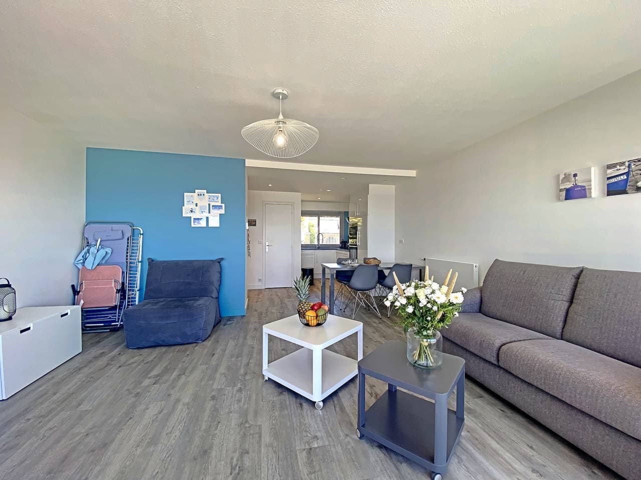 Foto 8 von 24: Geräumiges Studio mit Terrasse, Meer und Geschäfte 700m, privater Parkplatz, WLAN inklusive