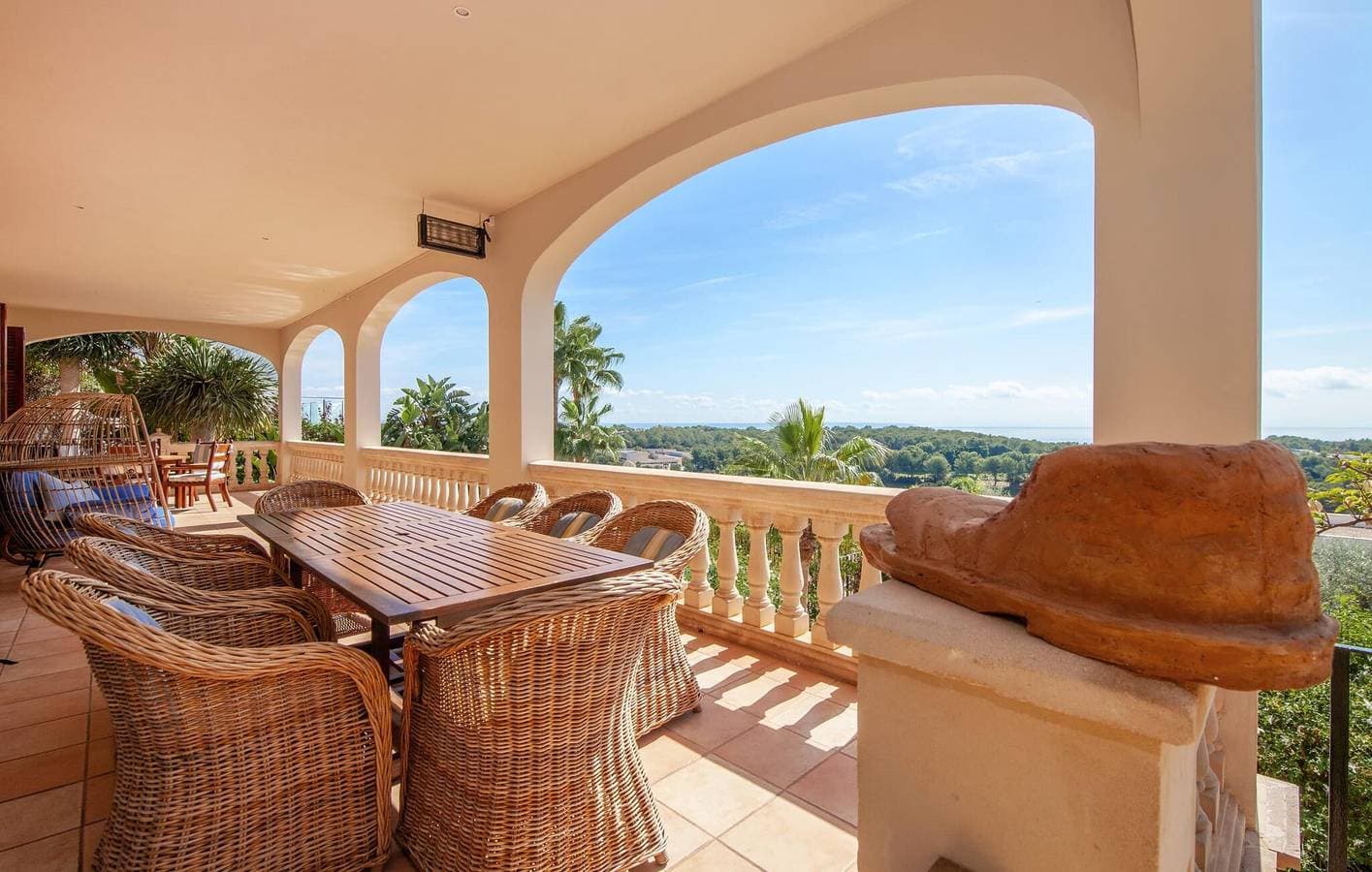 Foto 6 von 46: Rückzugsort am Meer mit Pool, Terrasse und Grill | 2 km zum Strand von Costa d'en Blanes
