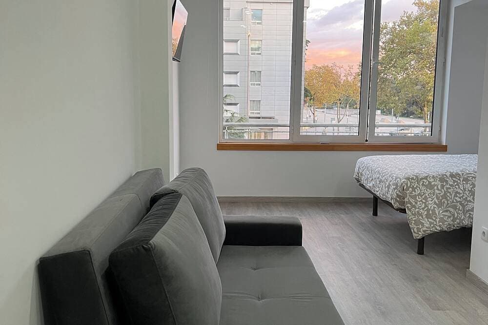 Foto 4 von 8: Cozy 1-bedroom studio apartment in lovely Fátima with AC