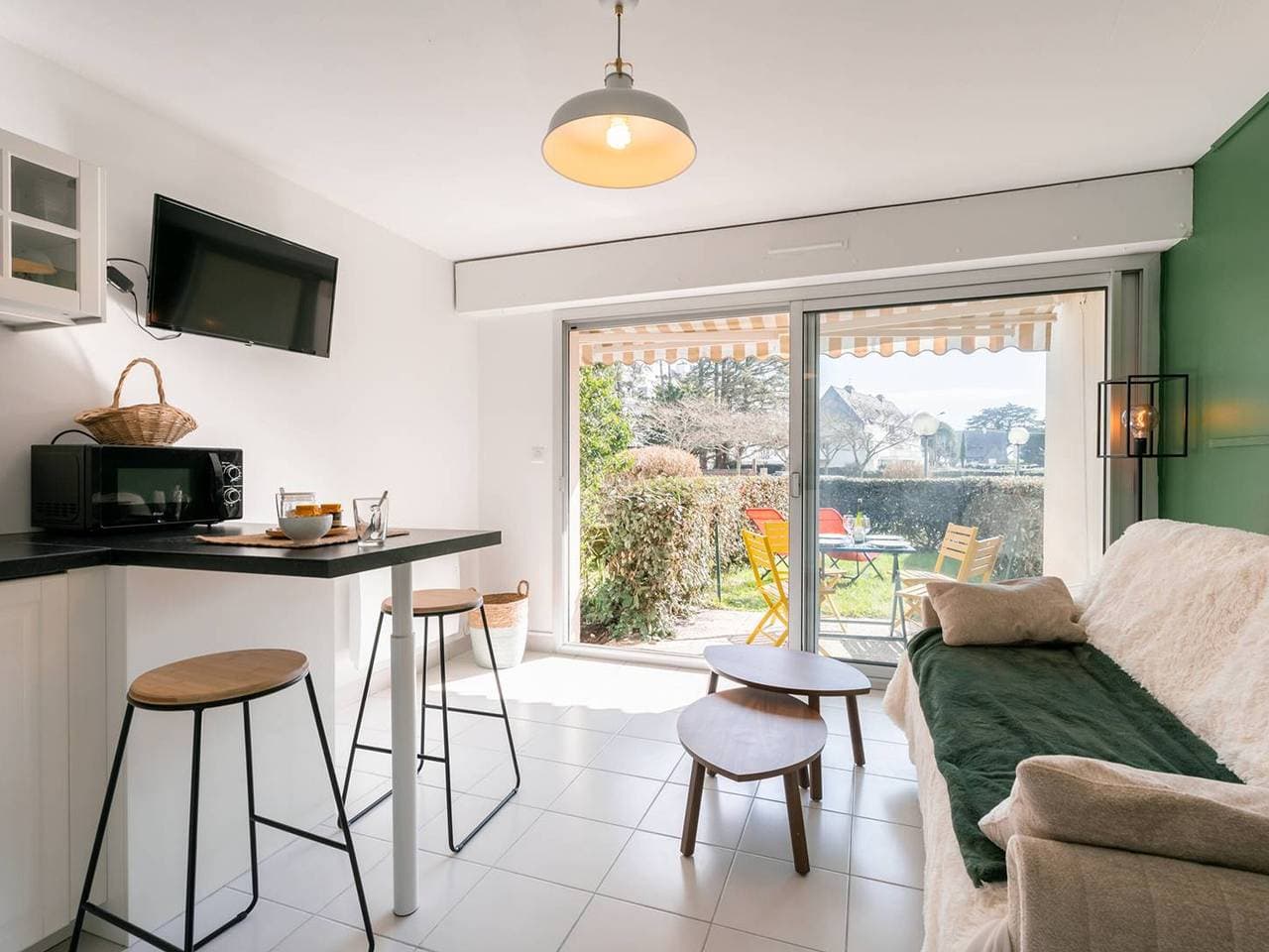 Foto 4 von 16: 2-Zimmer-Wohnung in Carnac - Meerblick - Parkplatz - Haustiere Erlaubt