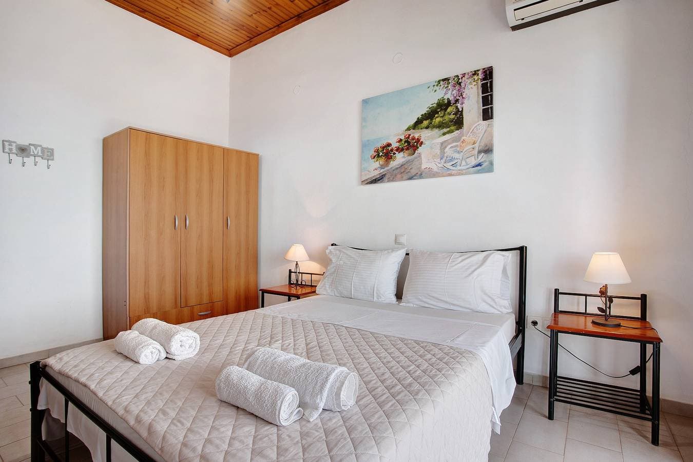 Foto 12 von 26: Ferienwohnung "Yiannis 5 Adults" mit Meerblick, Gemeinschaftsgarten und WLAN