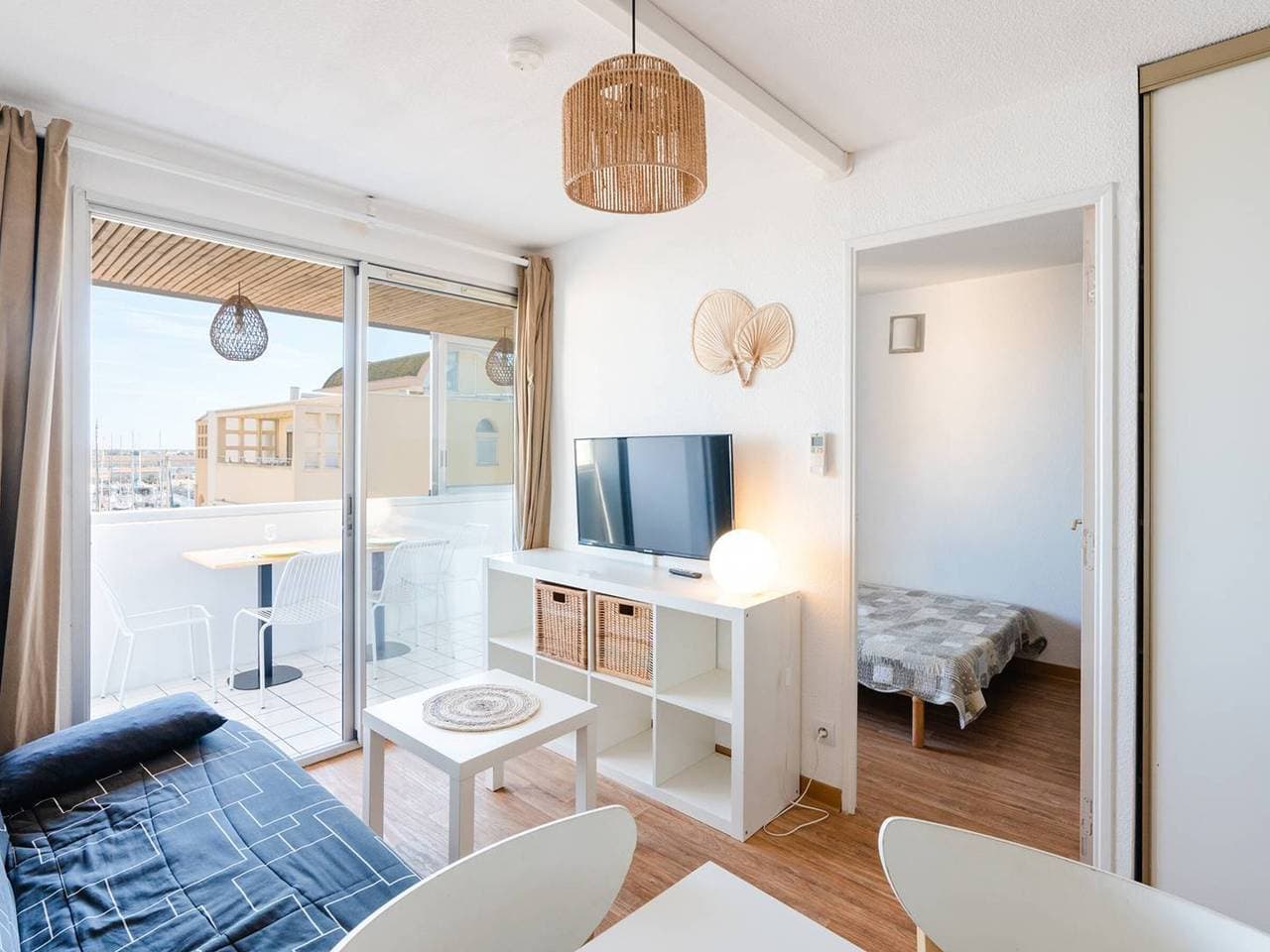 Foto 3 von 15: Apartment Gruissan - Privatparkplatz, Haustiere Erlaubt
