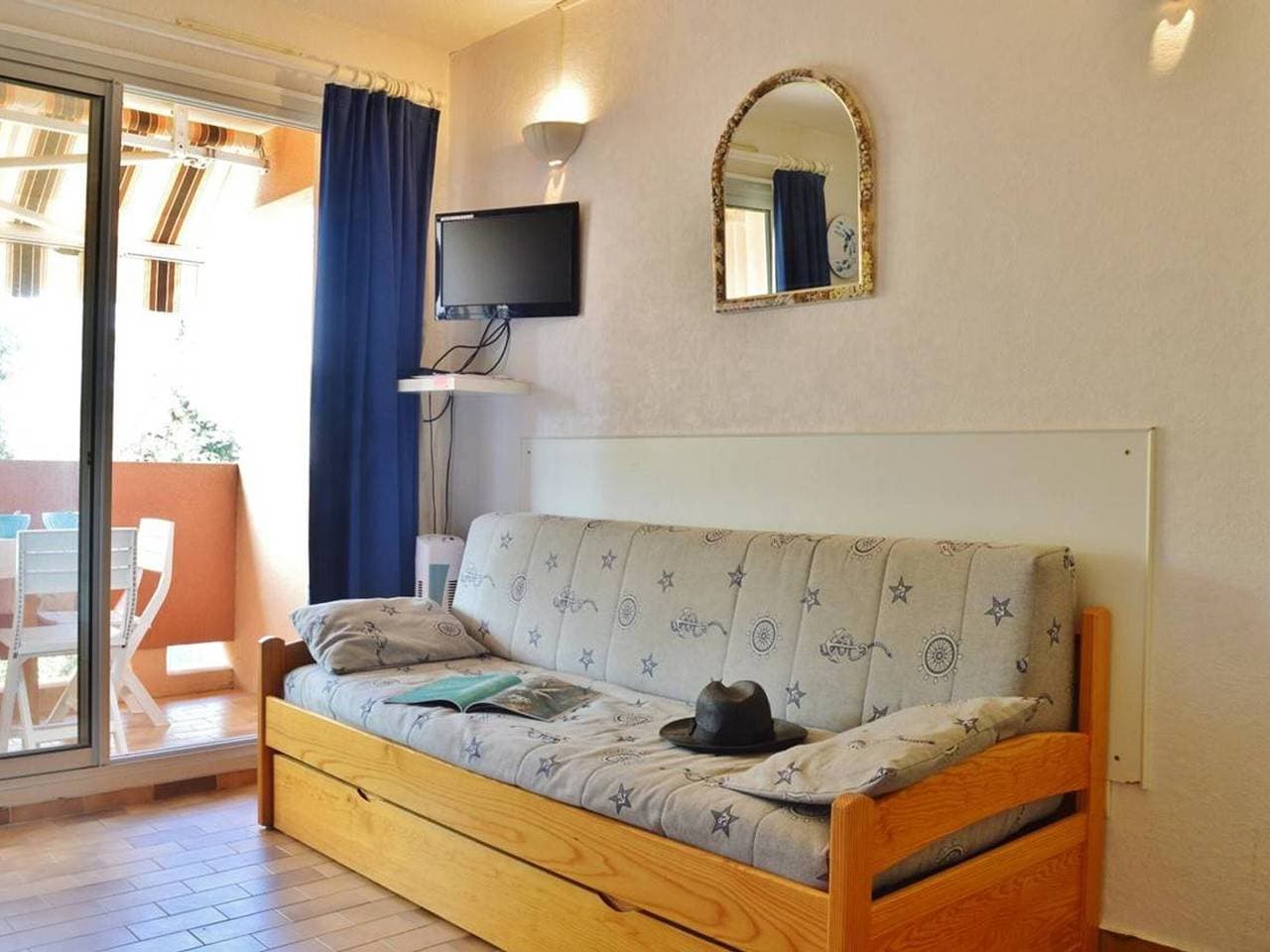 Foto 6 von 19: Studio mit Kabine für 4 Personen, direkt am Strand mit Pool und Tennis in Bormes-les-Mimosas
