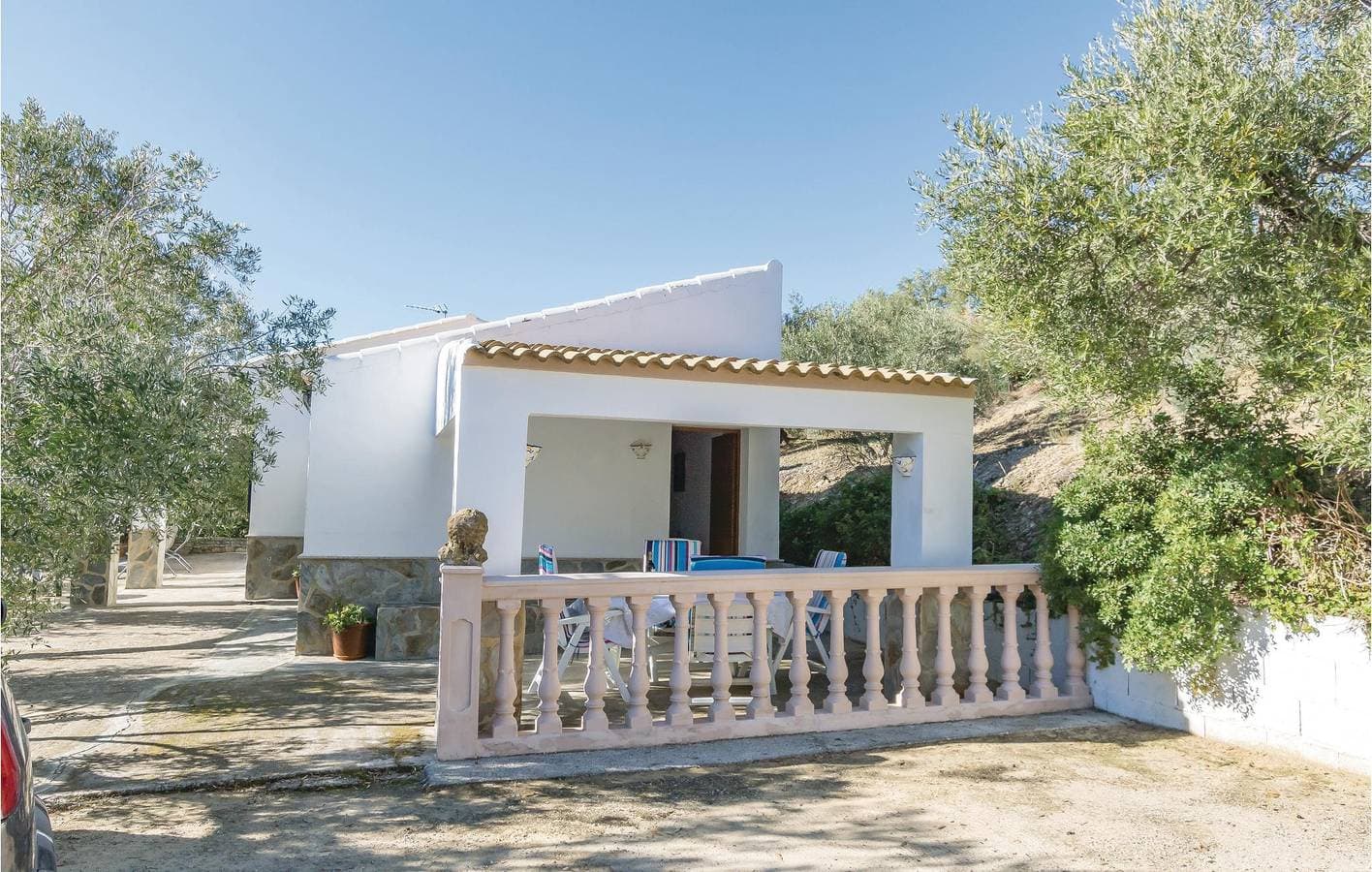 Terrassenappartement mit Bergblick und Babybett 1