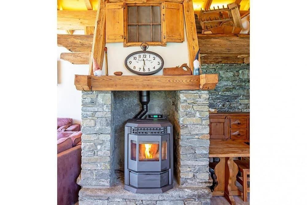 Foto 9 von 14: Landhaus, wifi, skiurlaub an der piste, sauna, balkon, kamin oder ofen für holz, parkmöglichkeiten