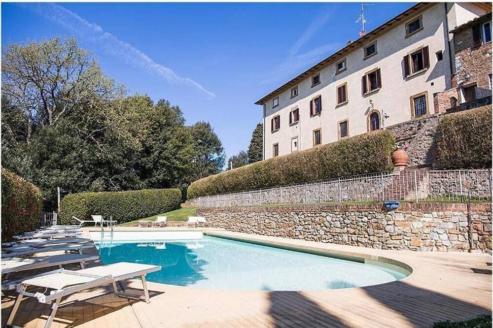 Foto 13 von 15: Coppo – Apartment mit Pool und Blick auf die toskanischen Hügel