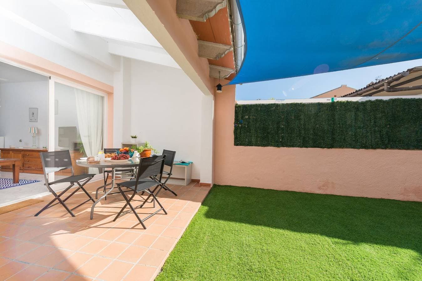 Foto 7 von 32: Ca Na Rosa (Es Portitxol) – Schönes Haus mit Terrasse und nur 280 m vom Strand entfernt. WiFi gratis