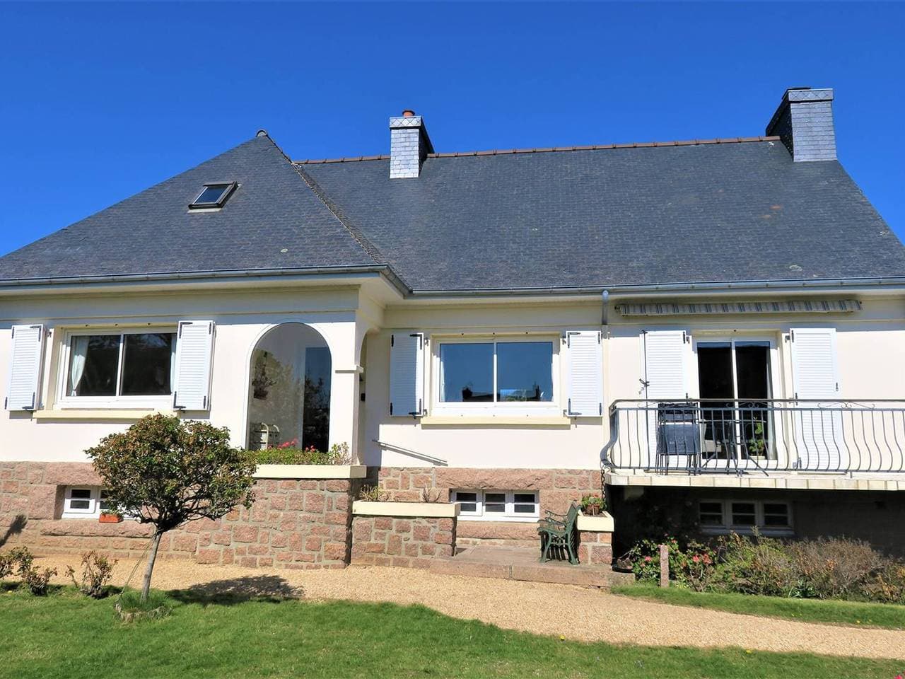 Haus mit WLAN, Garten, 900 m vom Strand in Perros-Guirec entfernt 1